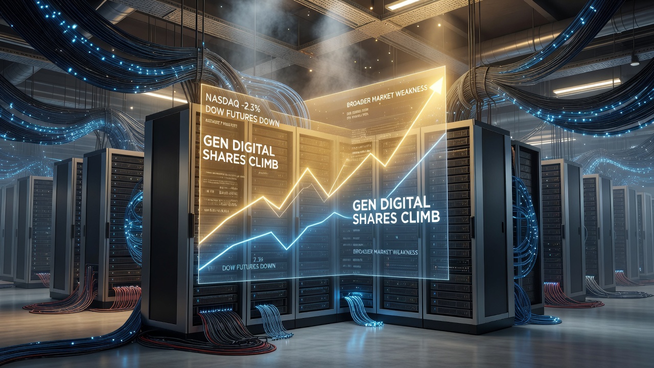 Gen Digital Shares Climb Despite Broader Market Weakness